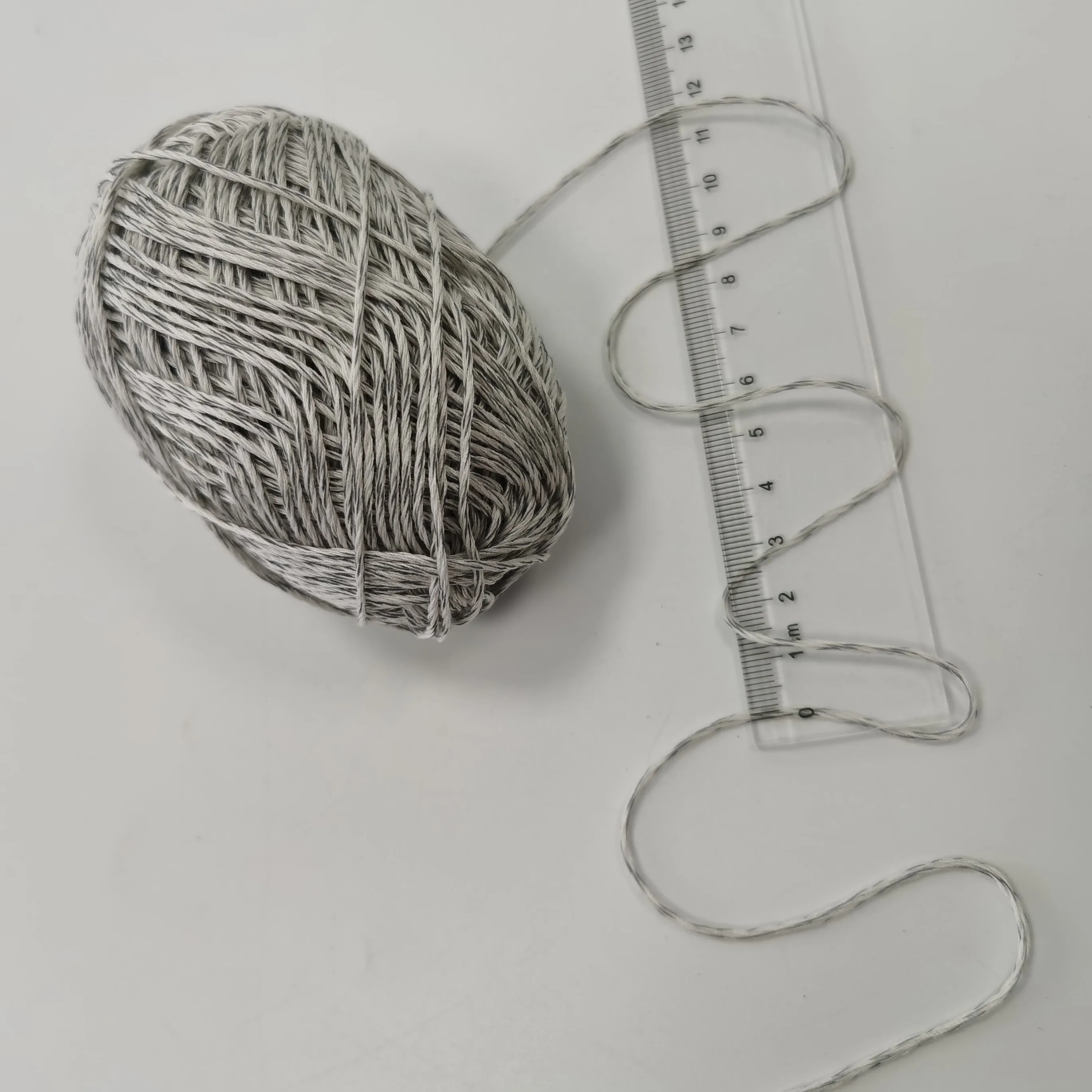 100% Cotton Reflective Crochet Yarn