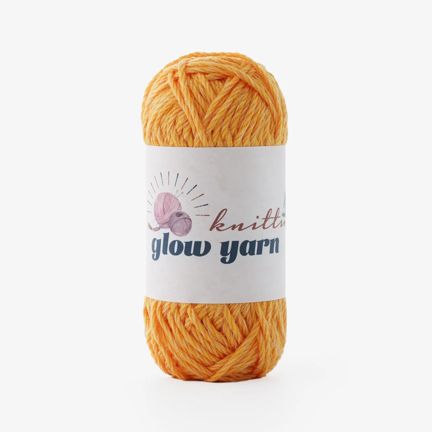 100% Wool Hand Knitting Glow in the Dark fluorescent Yarn