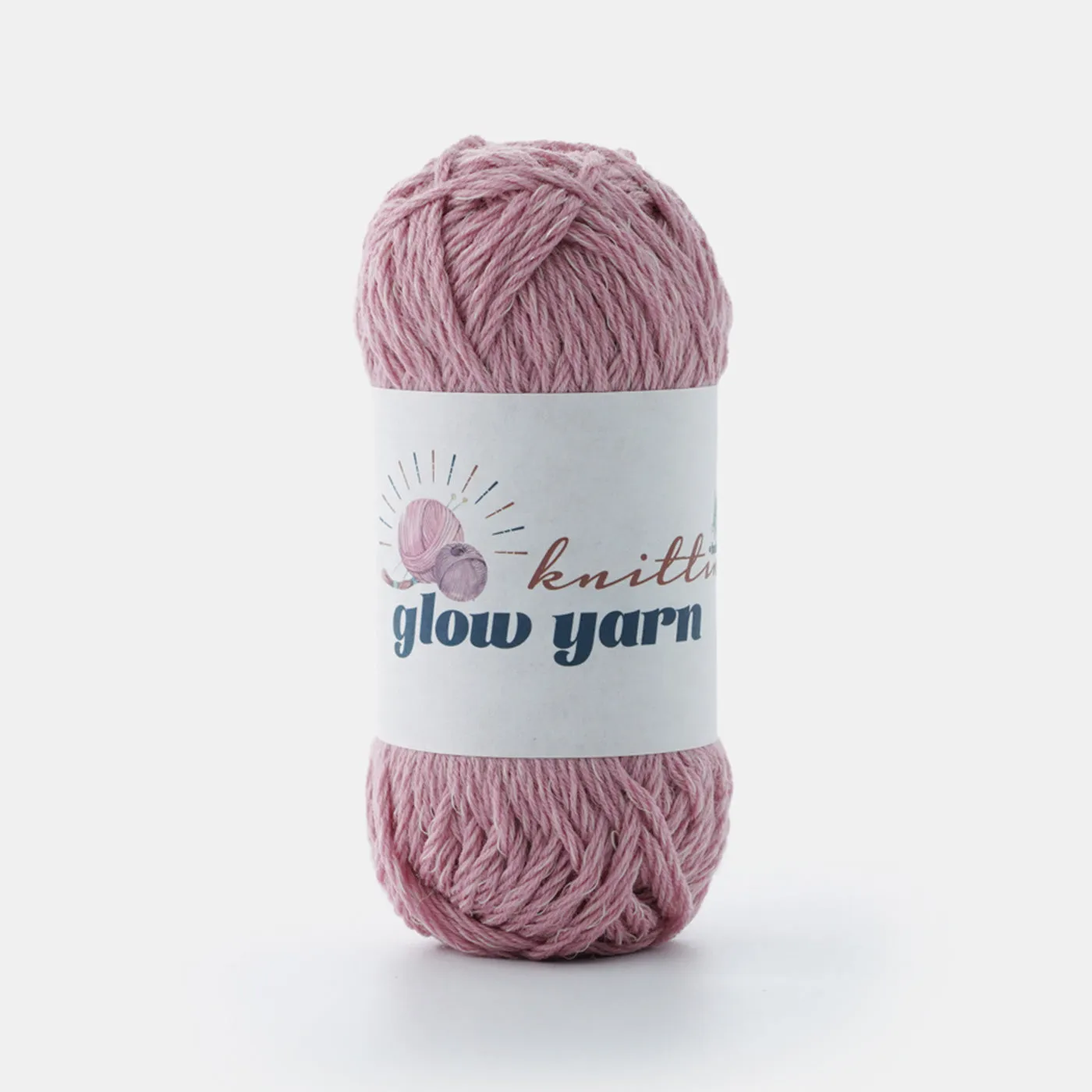 100% Wool Hand Knitting Glow in the Dark fluorescent Yarn