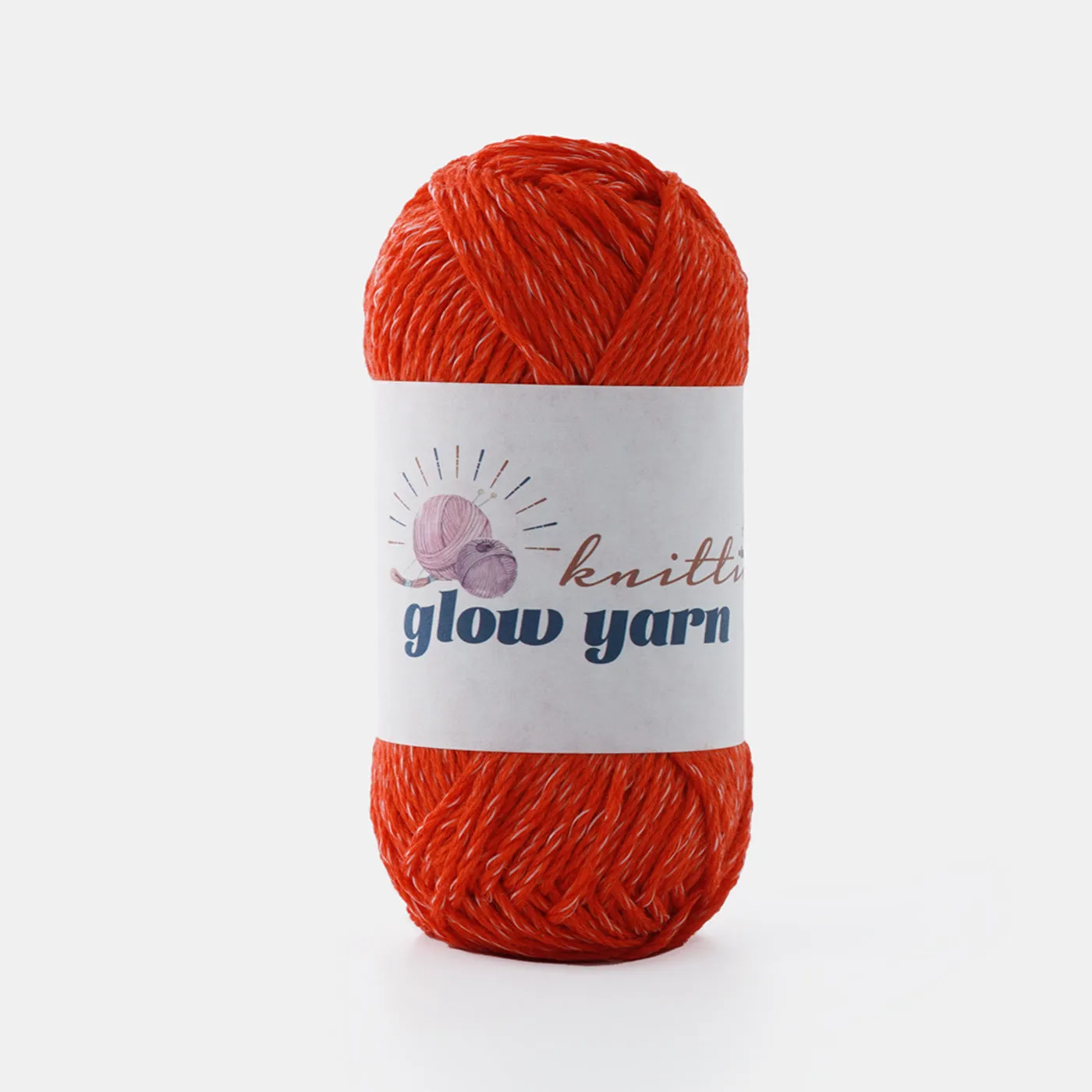 100% Wool Hand Knitting Glow in the Dark fluorescent Yarn