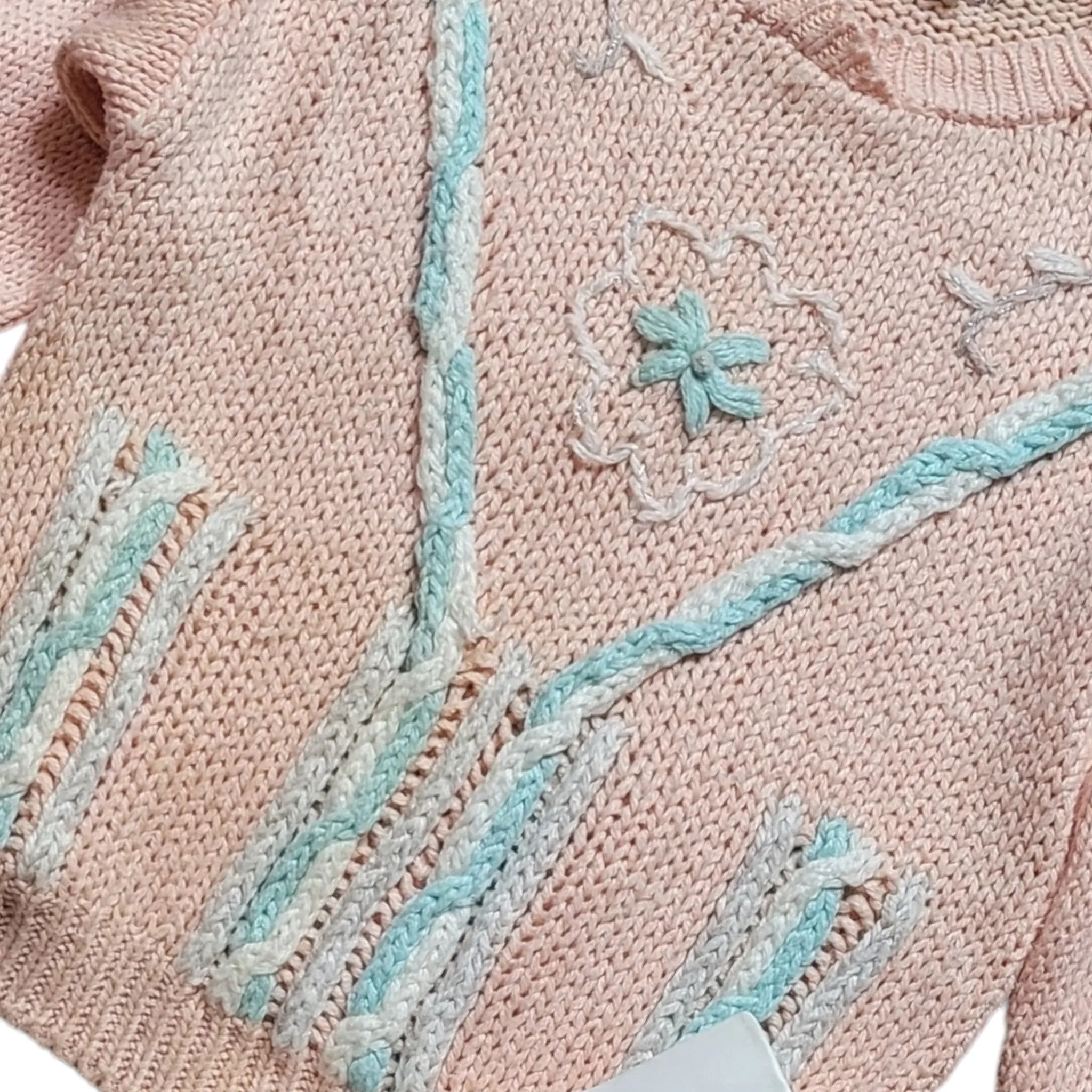 80s Womens Vintage Sweater Spice of Life Sweater Size M