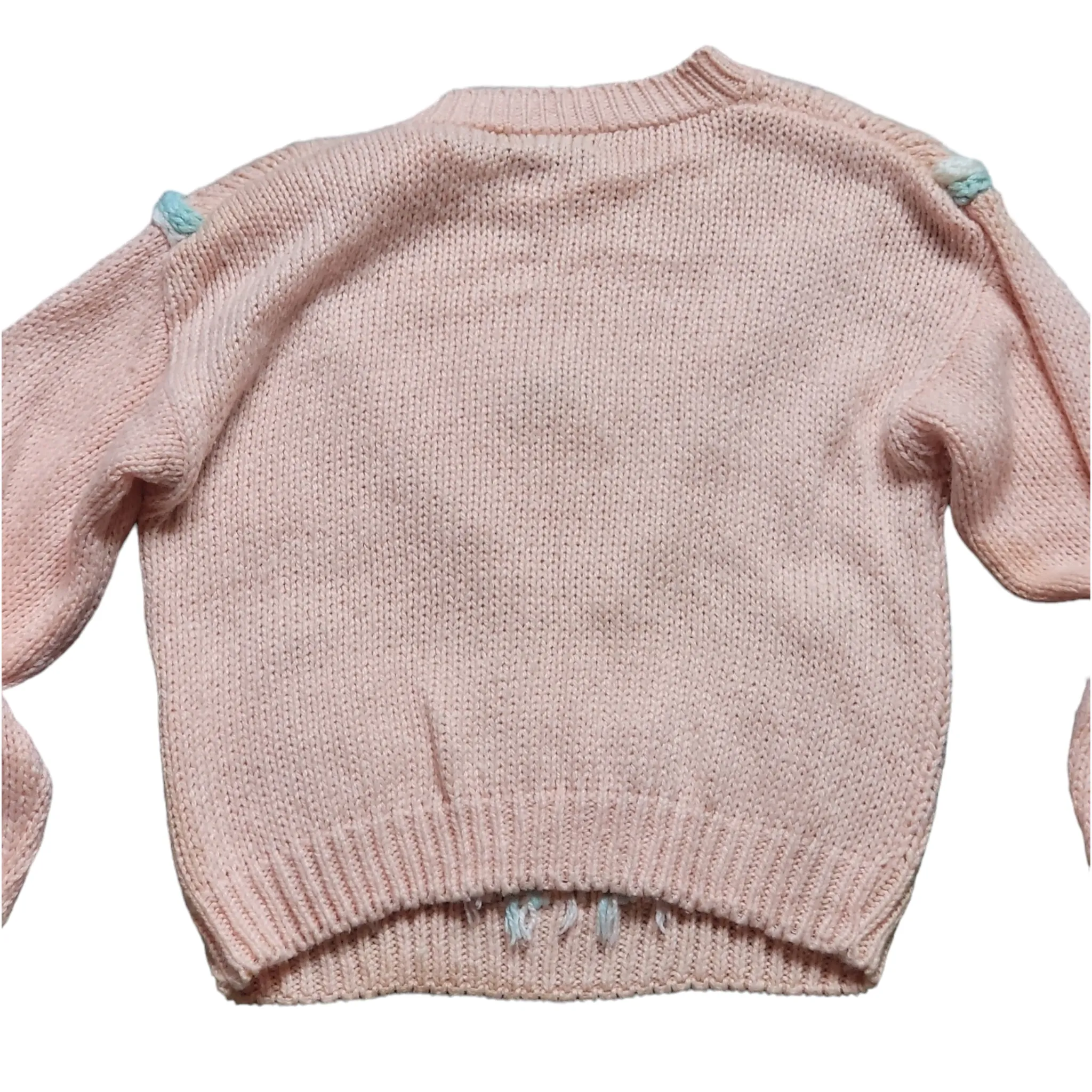 80s Womens Vintage Sweater Spice of Life Sweater Size M