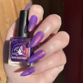 A Mule Against Spurs Nail Polish