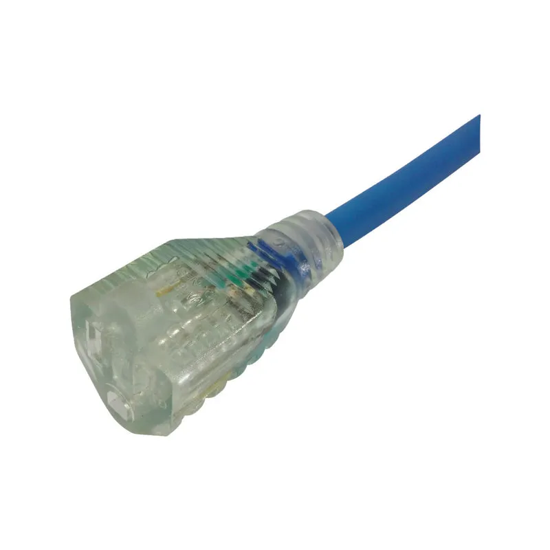Ace Outdoor 100 ft. L Blue Extension Cord 16/3 SJOW