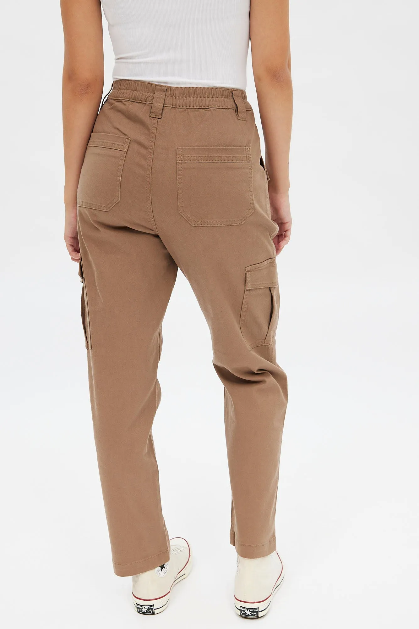 AERO Mid Rise Utility Cargo Straight Twill Jean