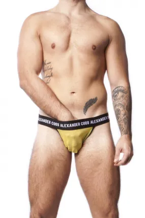 ALEXANDER COBB JOCKSTRAP TRANSPARENT YELLOW