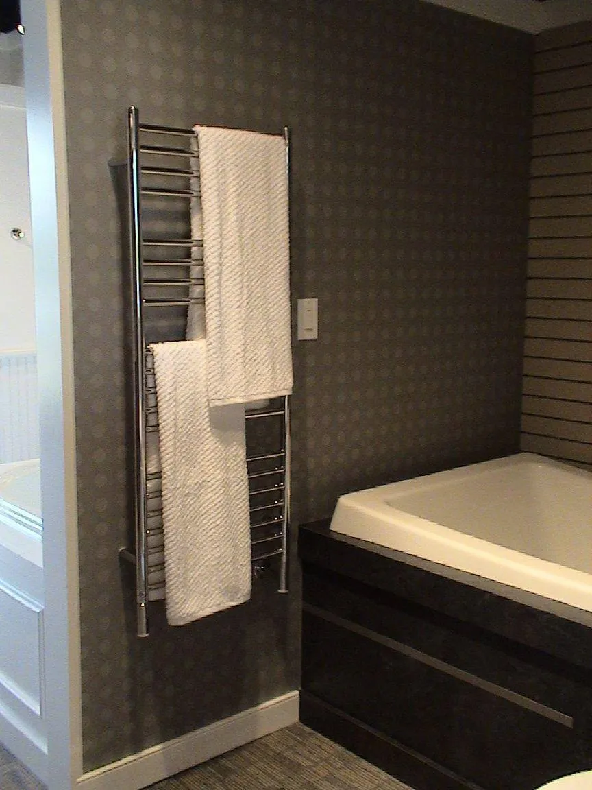 Amba Jeeves D Straight Hardwired Towel Warmer  - 20.5"w x 53"h