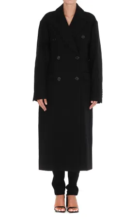 Ann Demeulemeester Double Breasted Coat