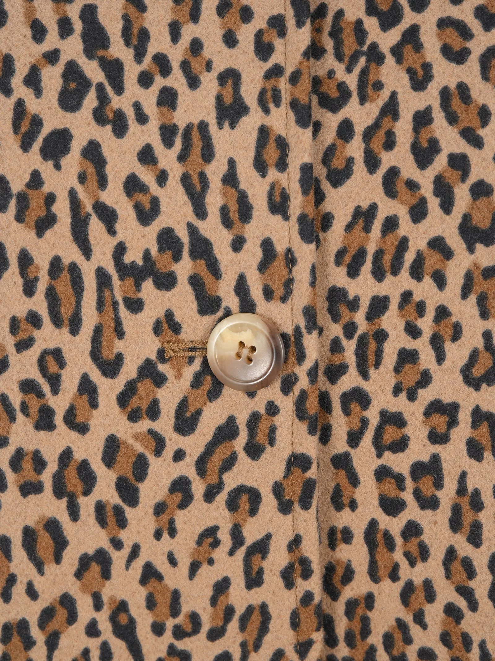 A.P.C. Alice Leopard Print Coat