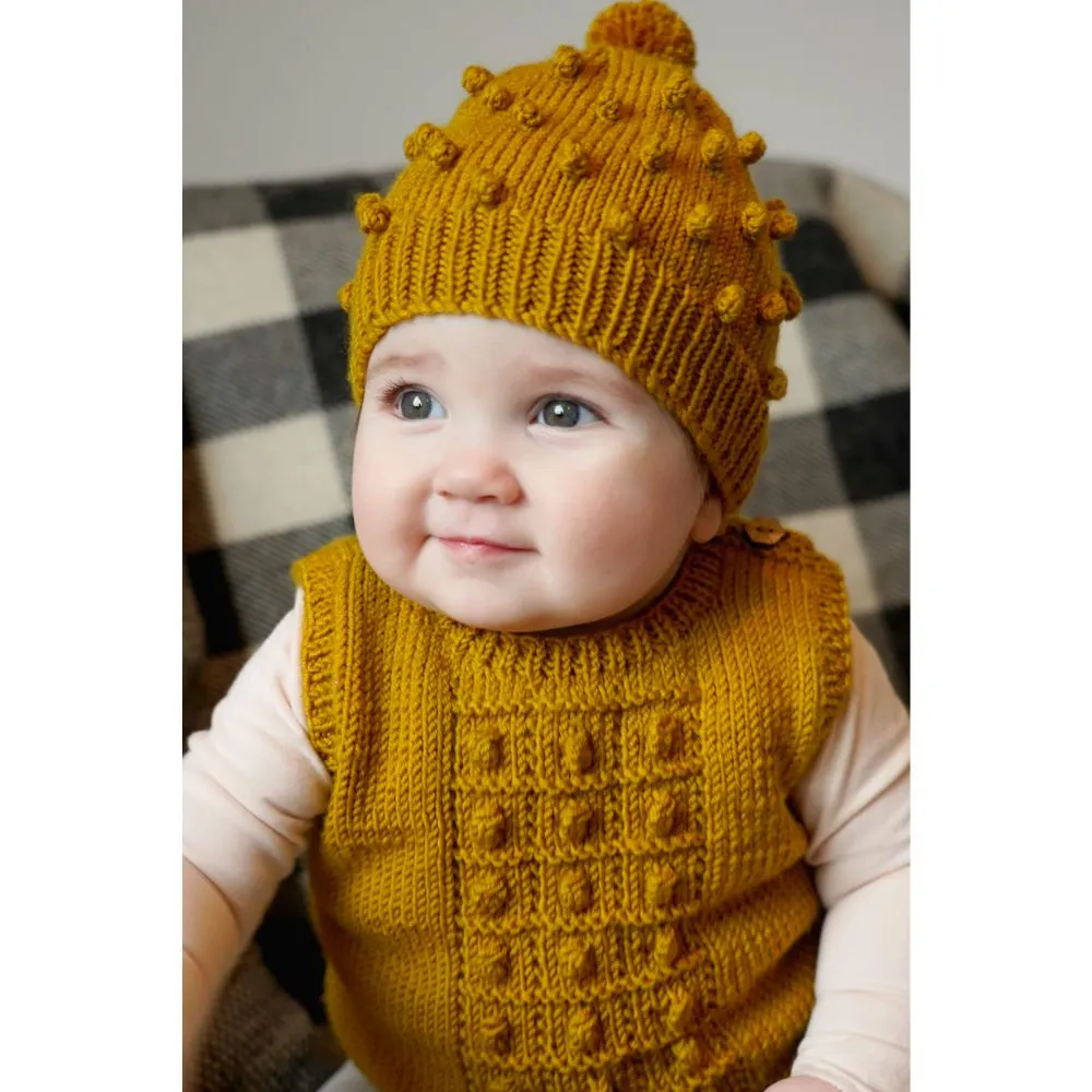 Avis Vest and Hat Knitting Pattern - 8Ply (BC125)