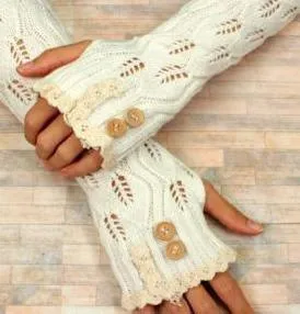 Baddies Long Leg Warmers Knitting Knee Socks