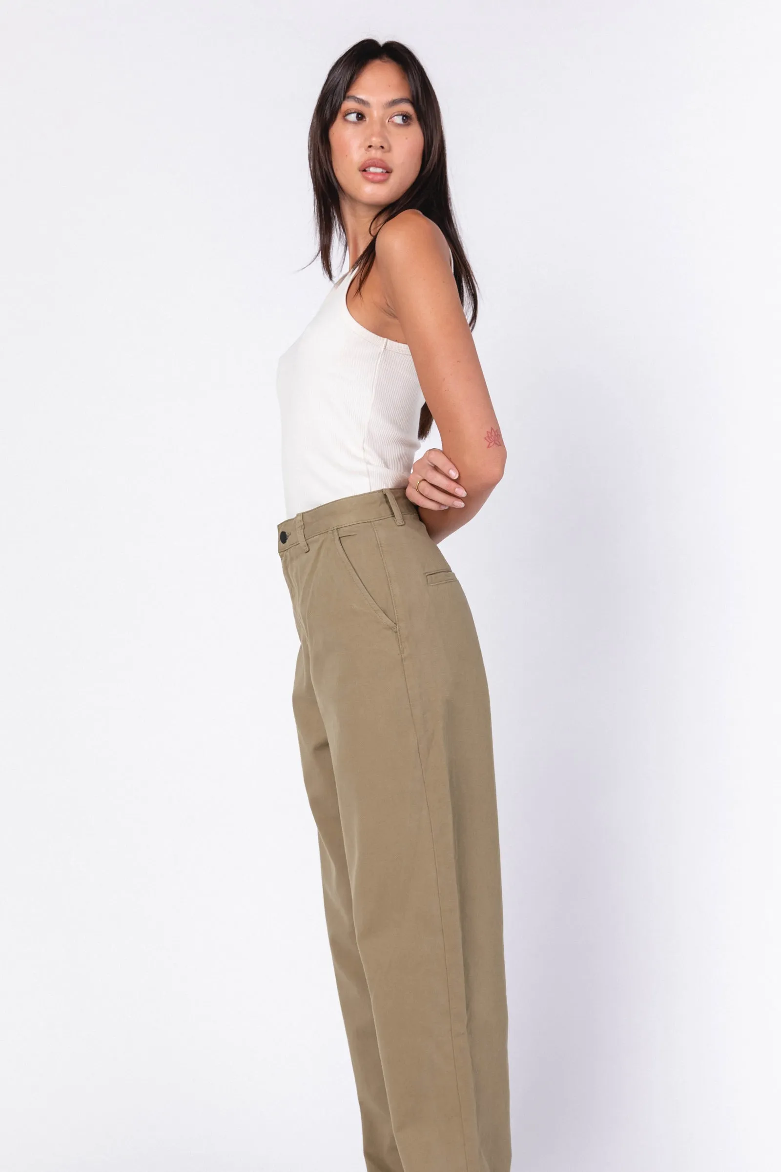 Bella Pants - Olive - Final Sale