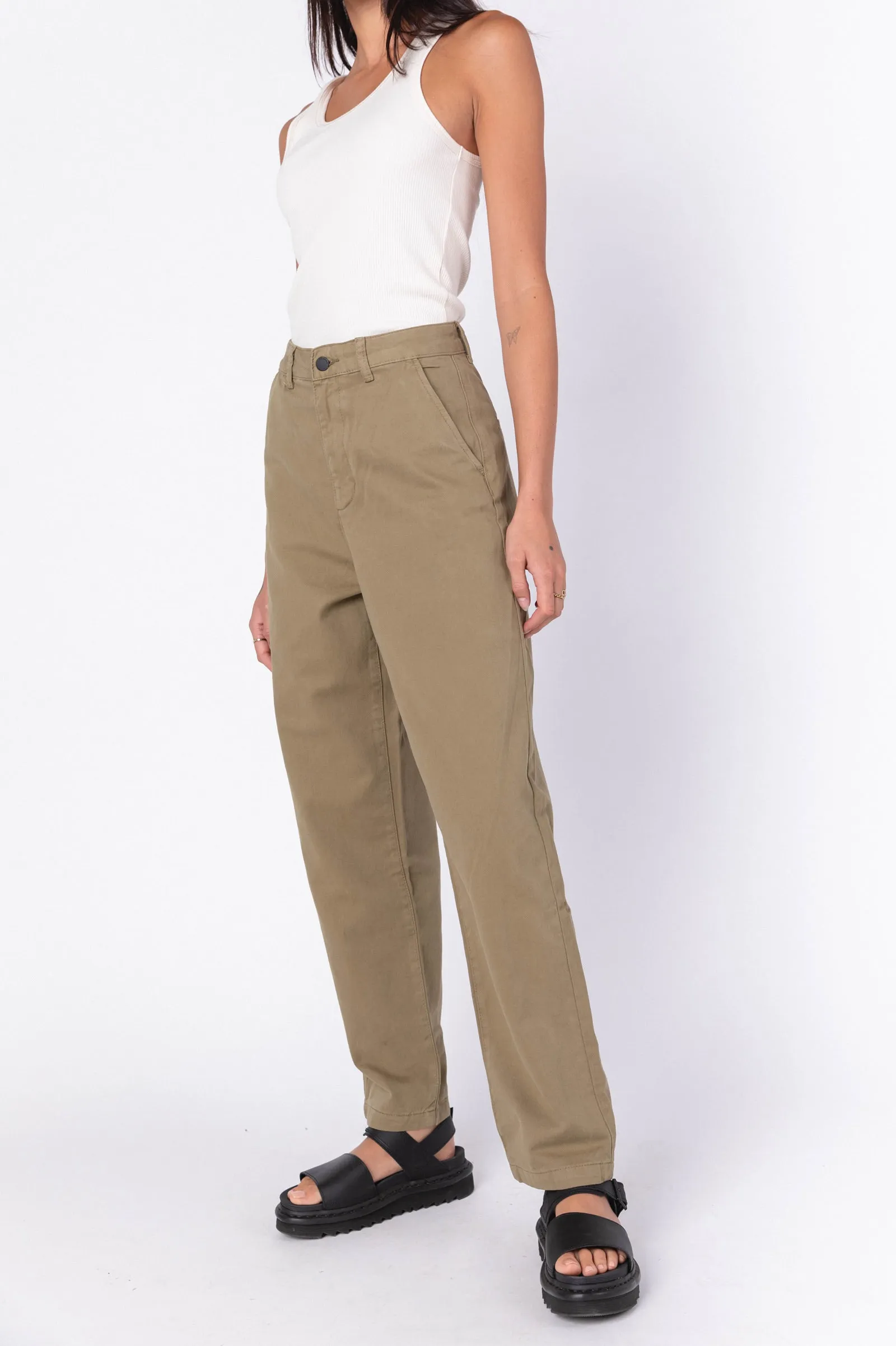 Bella Pants - Olive - Final Sale