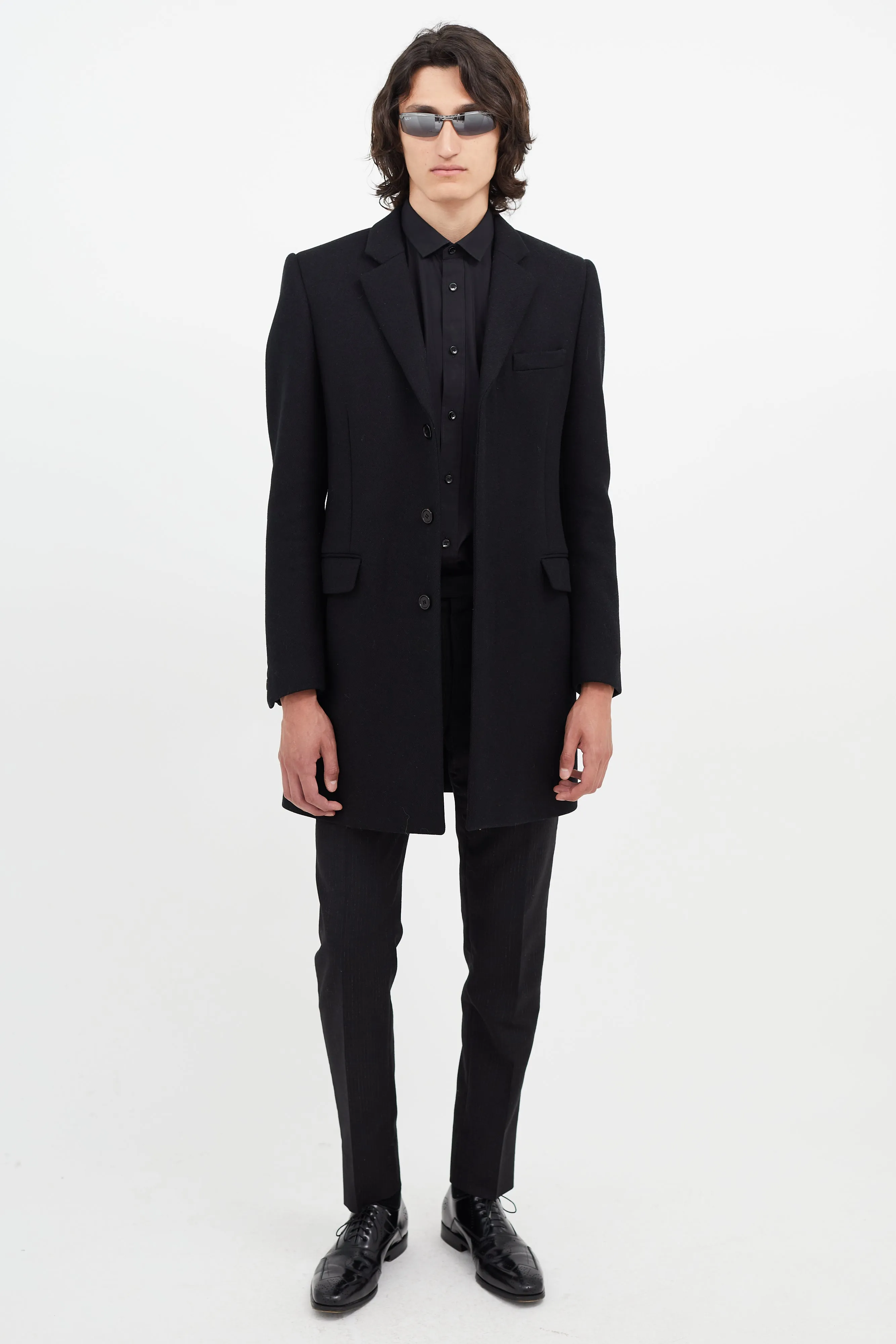 Black Wool Coat