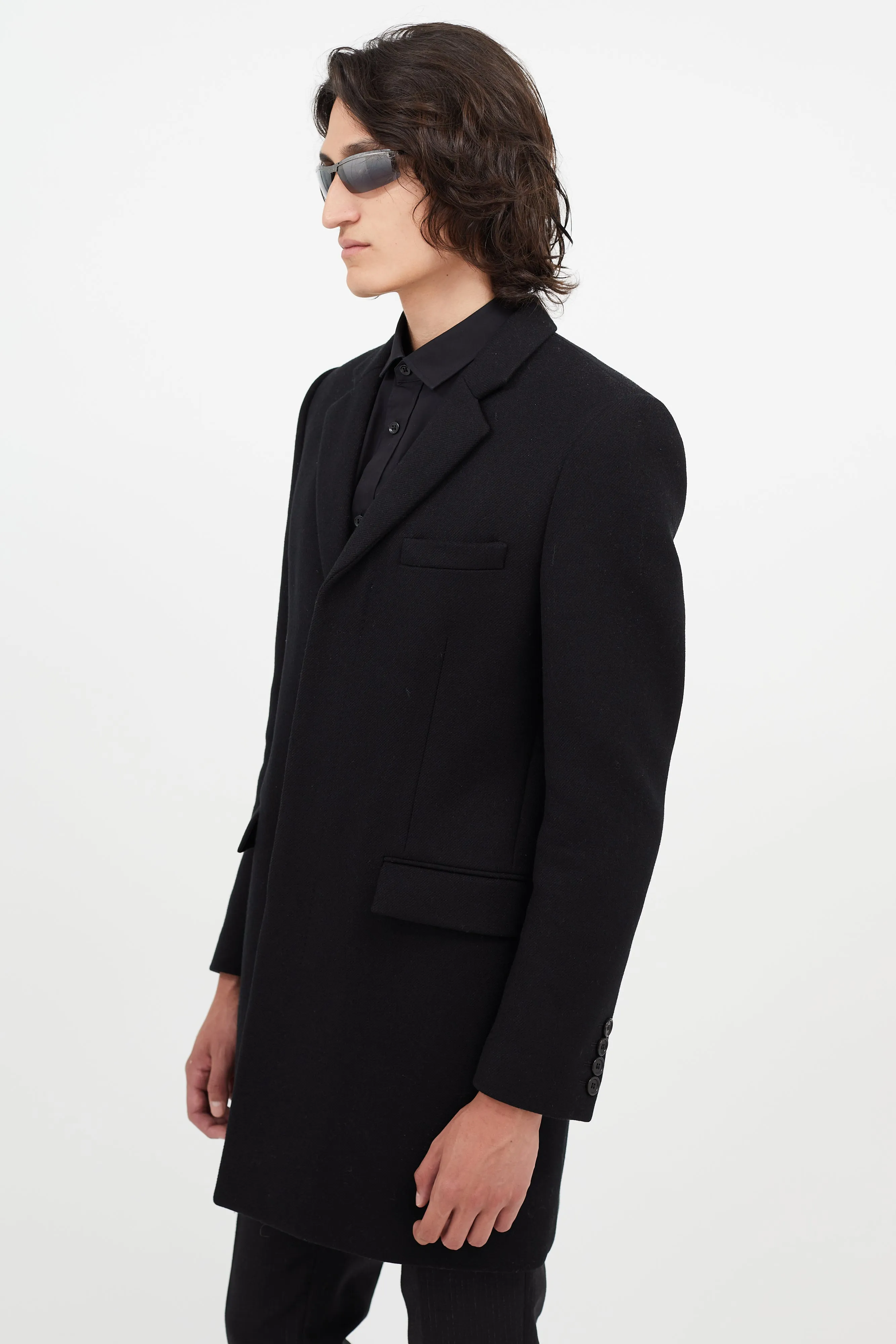 Black Wool Coat