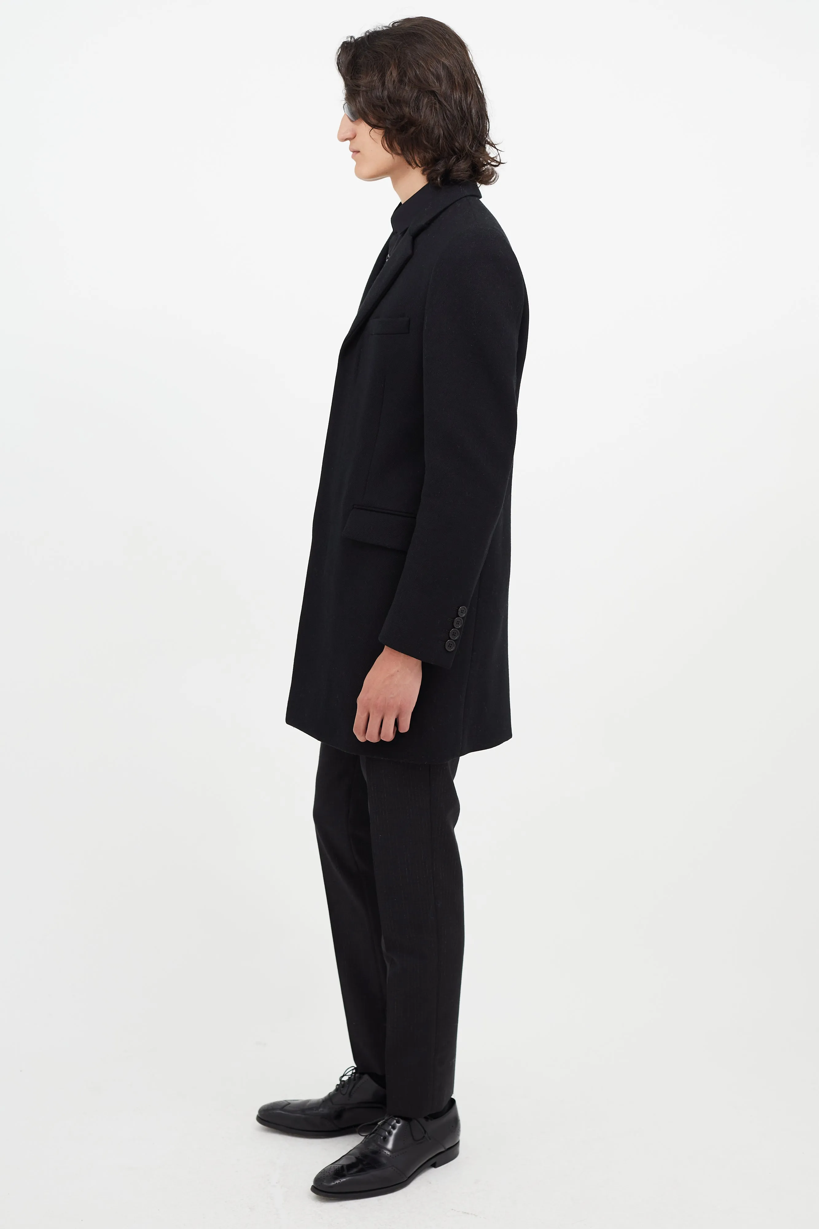 Black Wool Coat