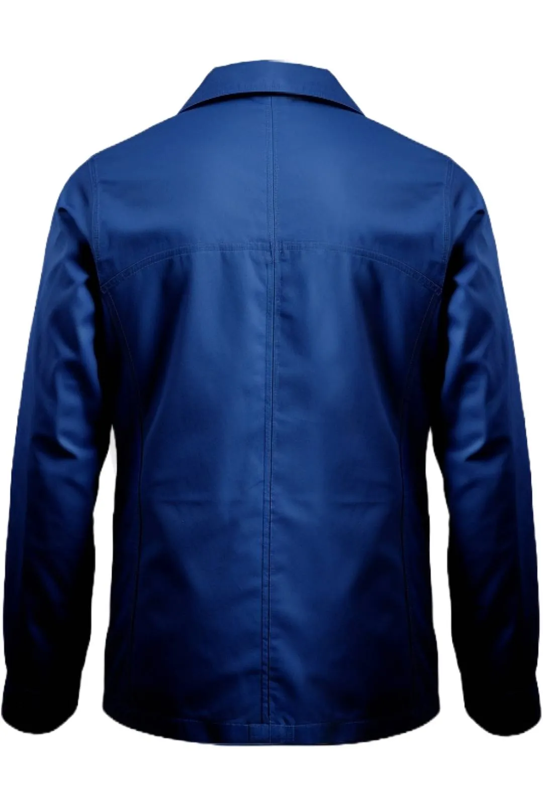 Blue Cotton Coat