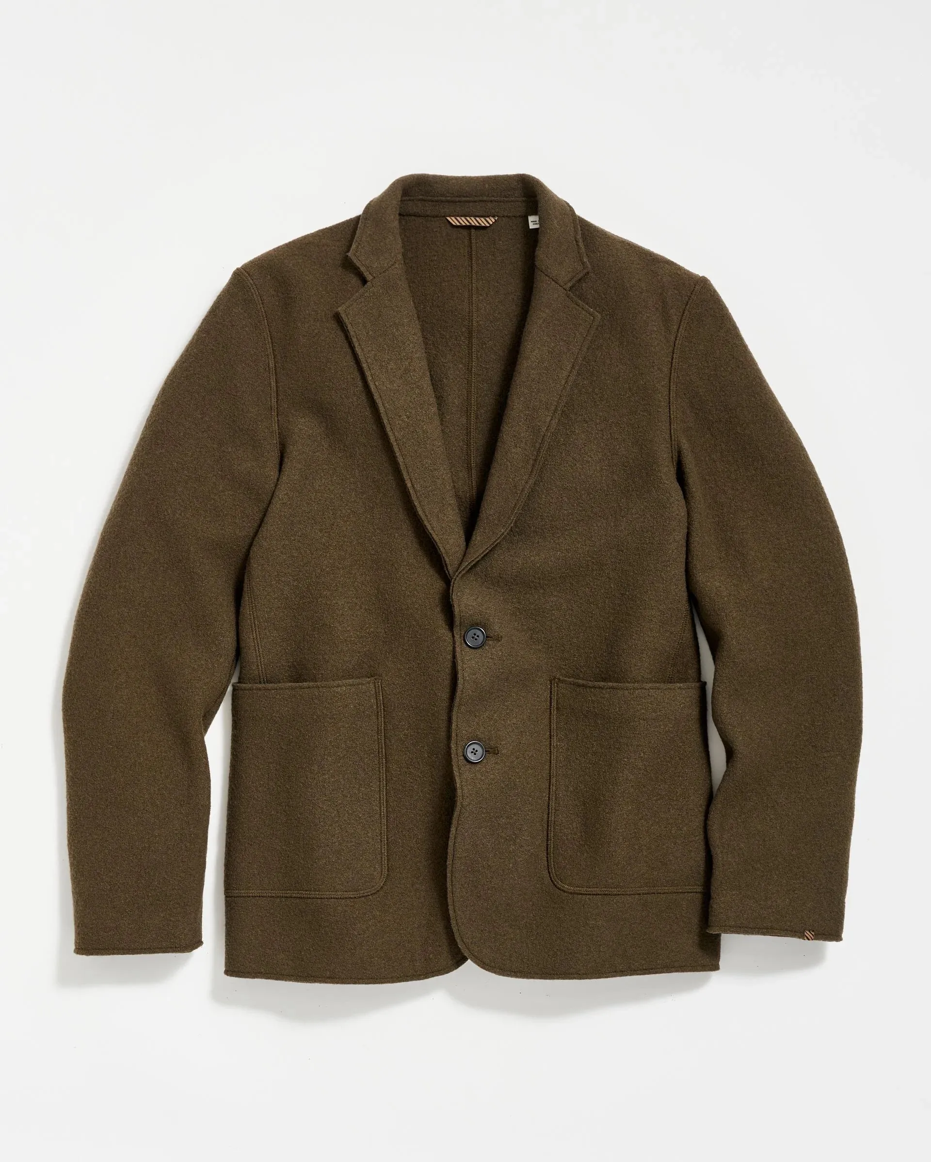 Boiled Wool Sport Coat