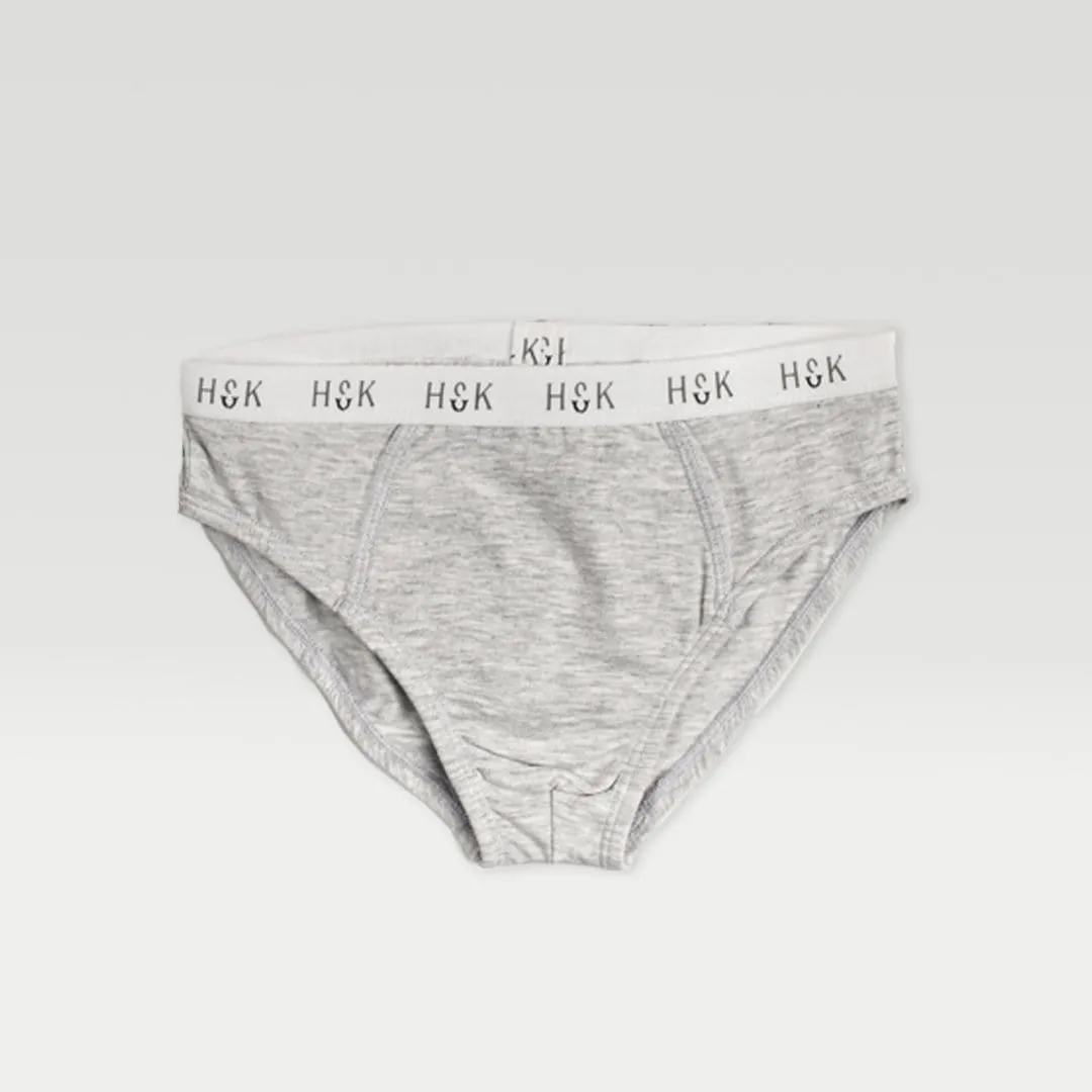 Boys Brief, Pack of 3, Bio-wash Cotton Antibacterial Finish  (1-10 Years)