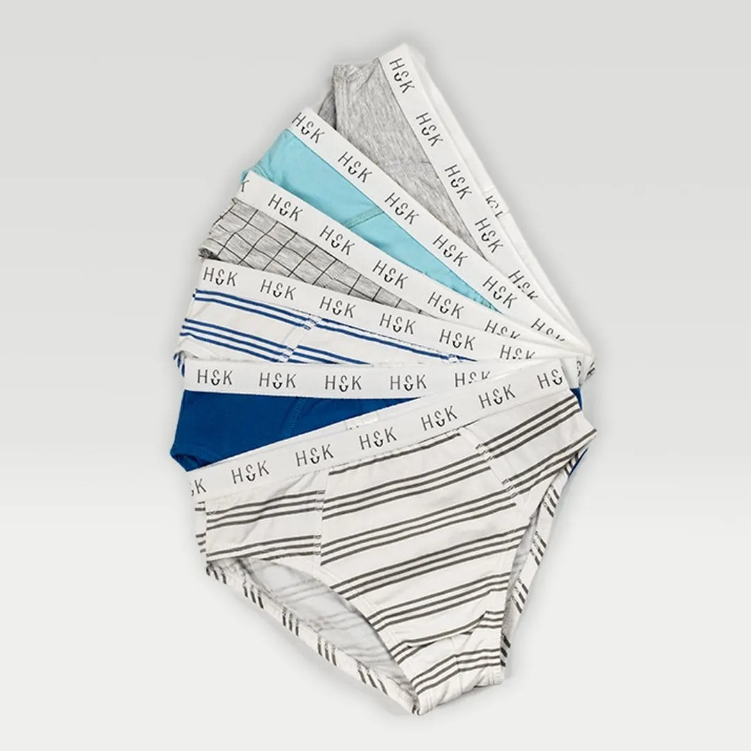 Boys Brief, Pack of 3, Bio-wash Cotton Antibacterial Finish  (1-10 Years)