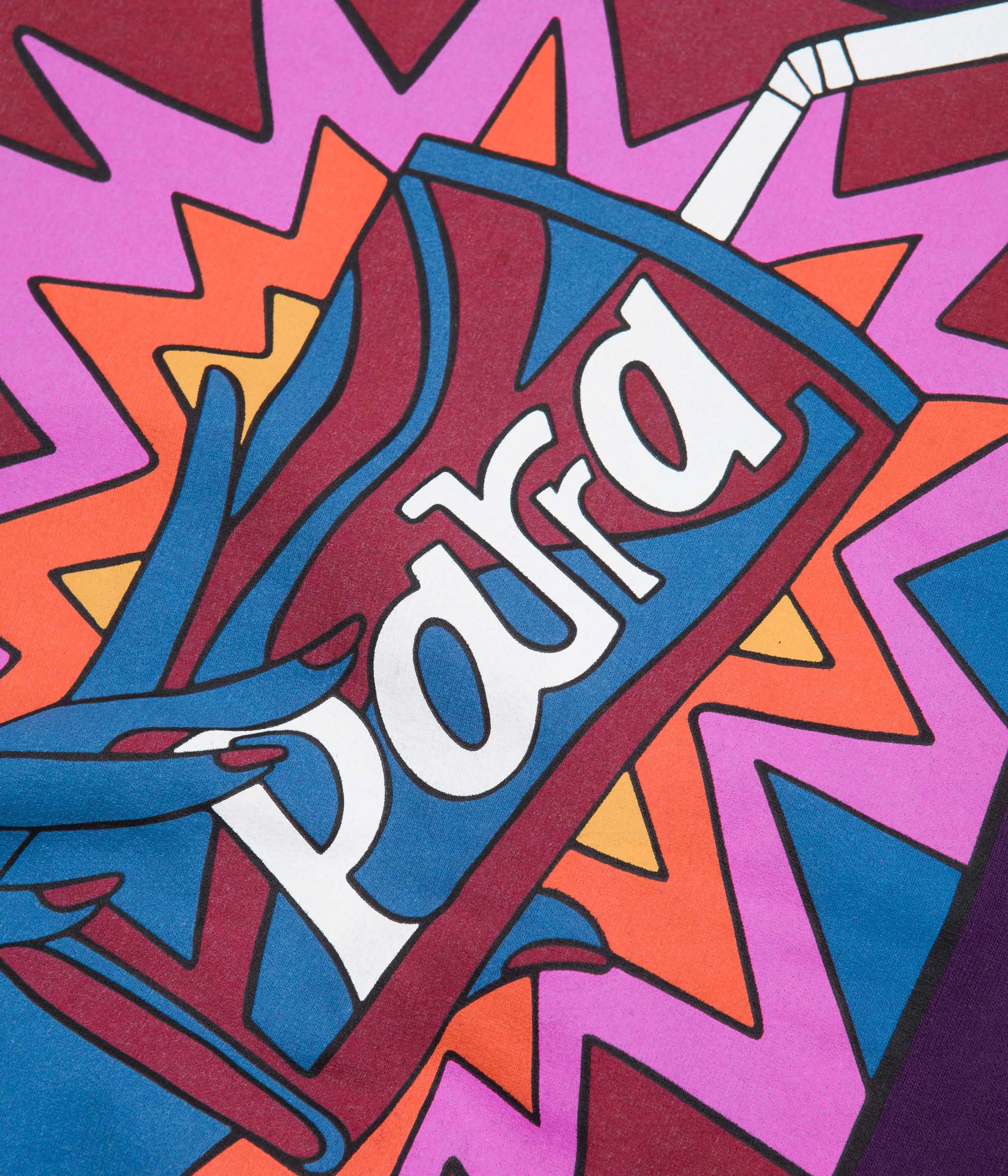 by Parra Rushed Sugar Crewneck Sweatshirt - Purple