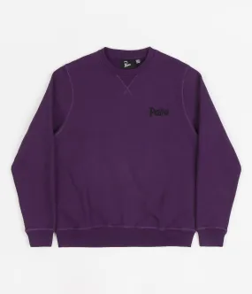 by Parra Rushed Sugar Crewneck Sweatshirt - Purple