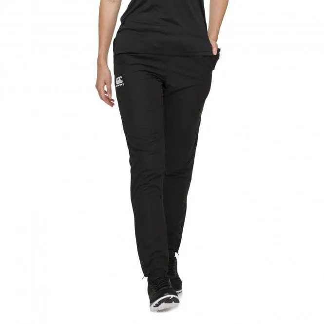 Canterbury Womens Womens Team Tapered Cuffed Trackpant - Black