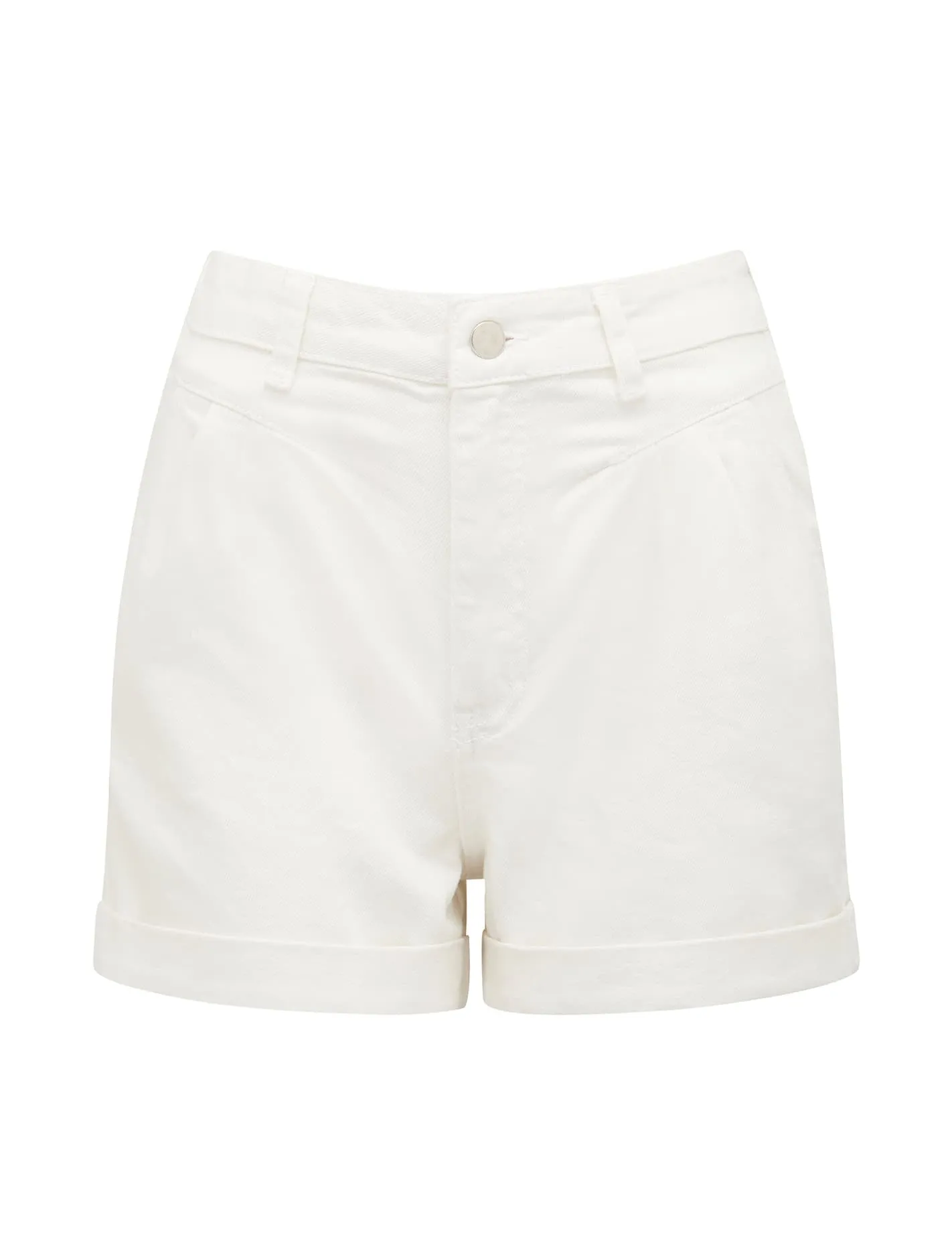 Casey Pleated Denim Short