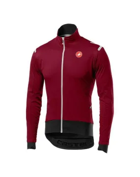 CASTELLI ALPHA ROS LIGHT JACKET MATADOR RED BLACK