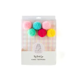 CBC702 - Cake By Courtney Pom Pom Cake Toppers
