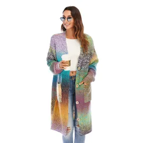 Colorful Long cardigan