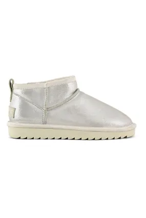 Colors Of California Short Boot Metal Suede Donna