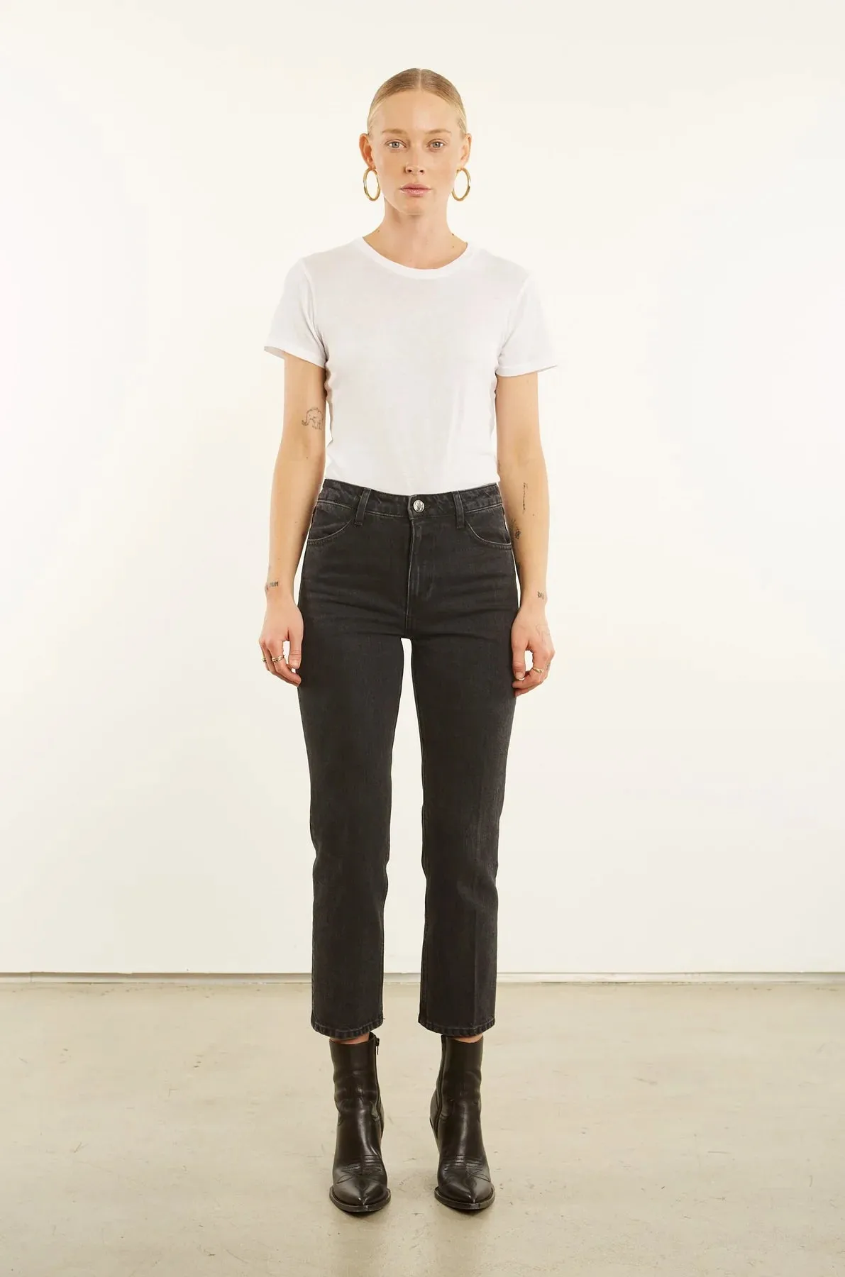 CROP STRAIGHT LEG - JONES