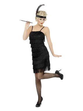 Deluxe Fringe Flapper Halloween Costume