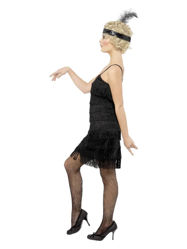 Deluxe Fringe Flapper Halloween Costume