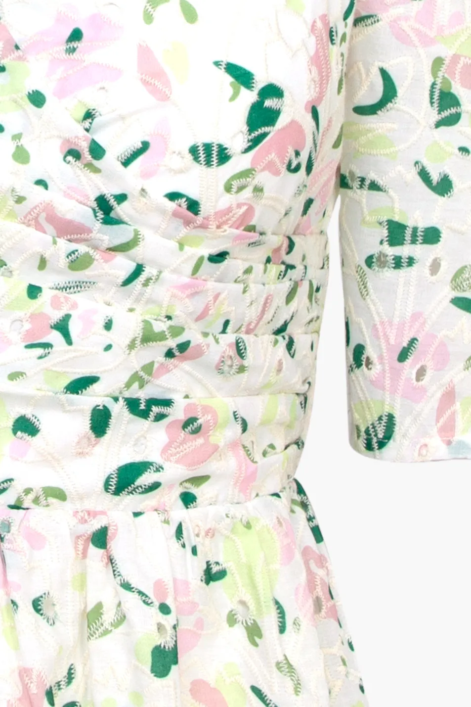 Denise Cotton Eyelet Dress