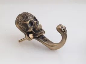 #DH-05 Bronze Sugar Skull Hook