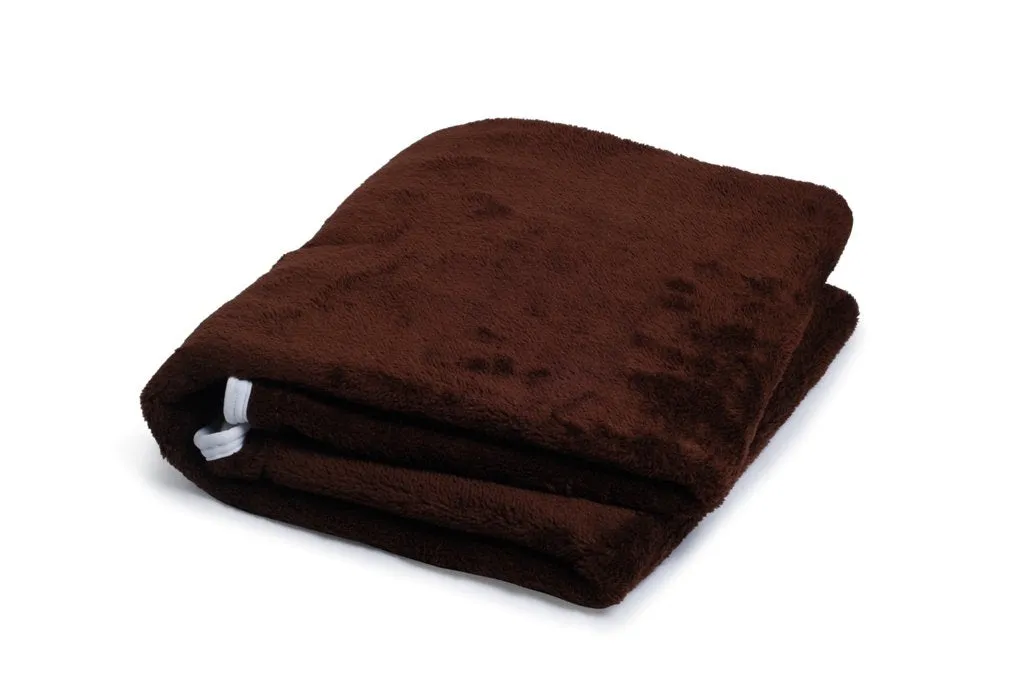 Expressions Signature Electric Bed Warmer - Electric Under Blanket - Single Bed Size (150cms x 80cms) with 3 Heat Settings & Dual Safety Feature with Over Heat Protection - Color: Brown