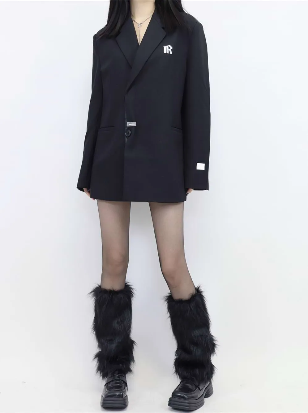 Faux Fur Leg Warmers
