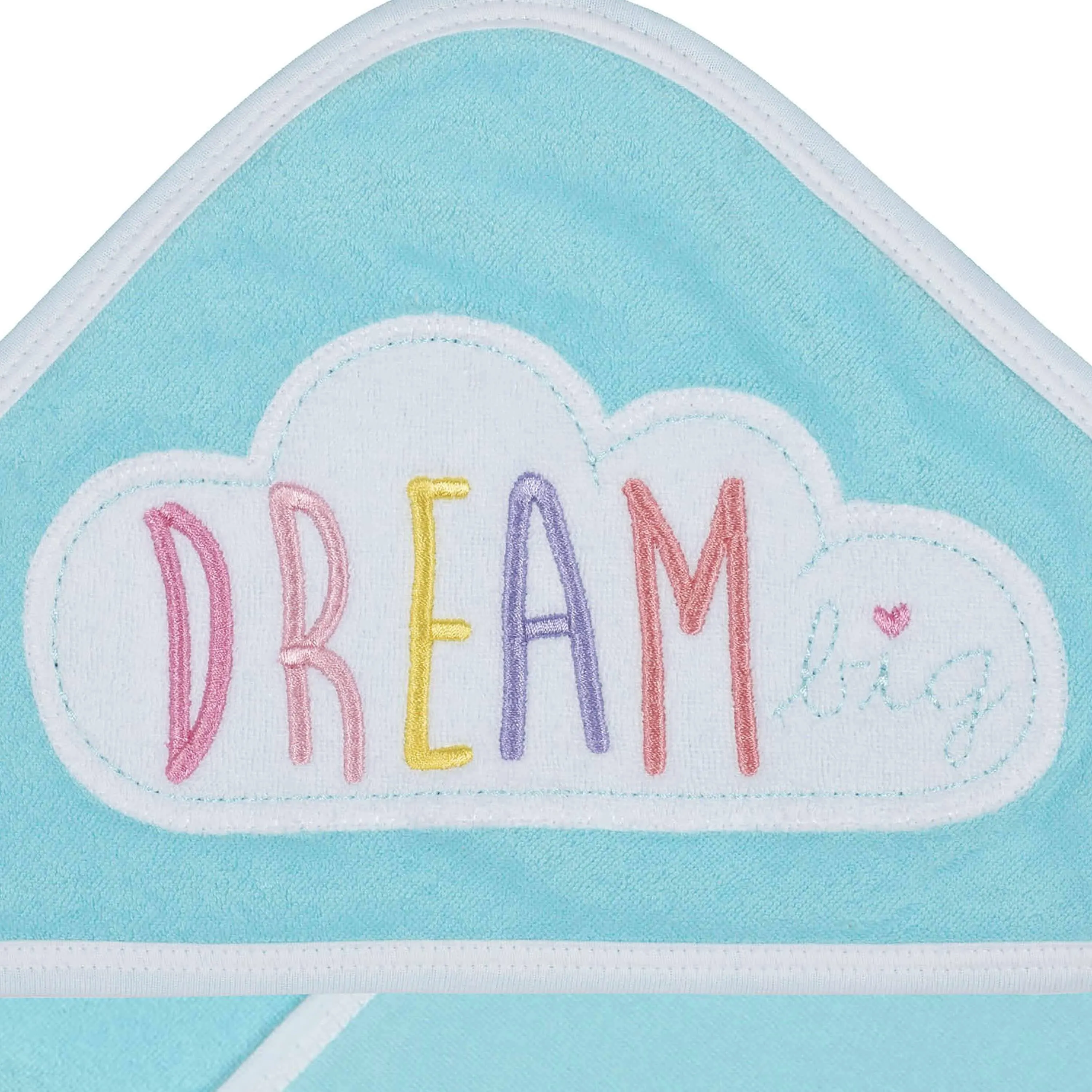 Gerber® Organic 2-Pack Baby Girls Clouds Hooded Towels