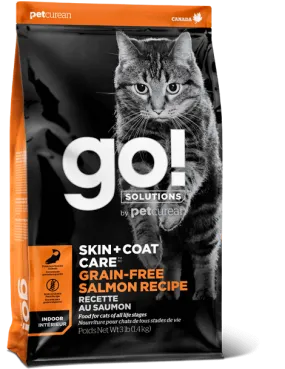 Go! Solutions Skin   Coat Care Grain Free Salmon Recipe for cats