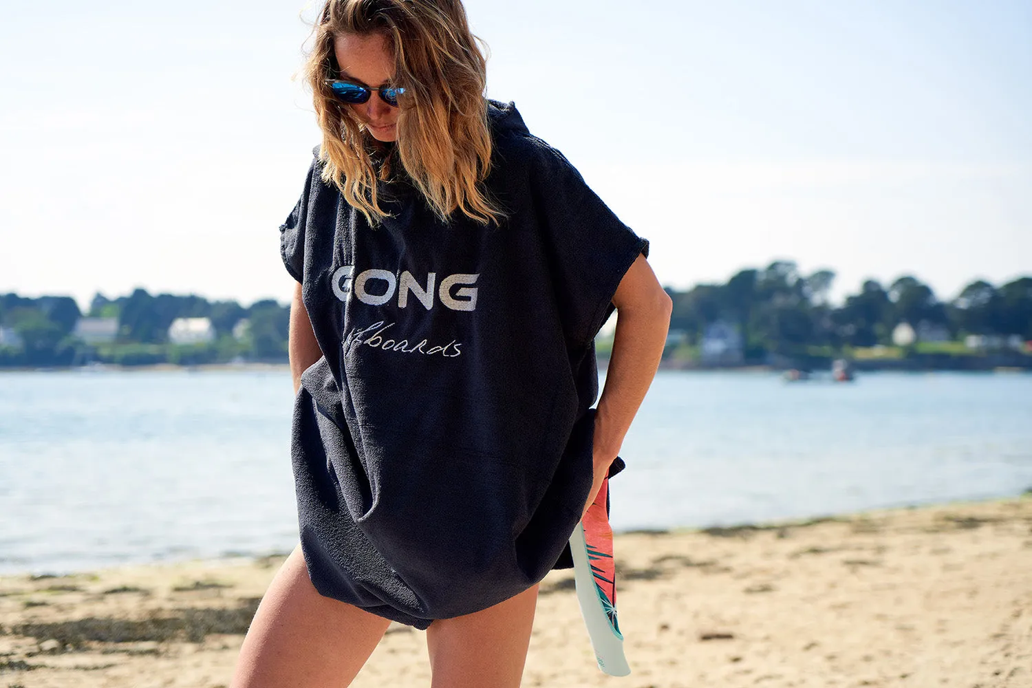 GONG | Poncho En Microfibre
