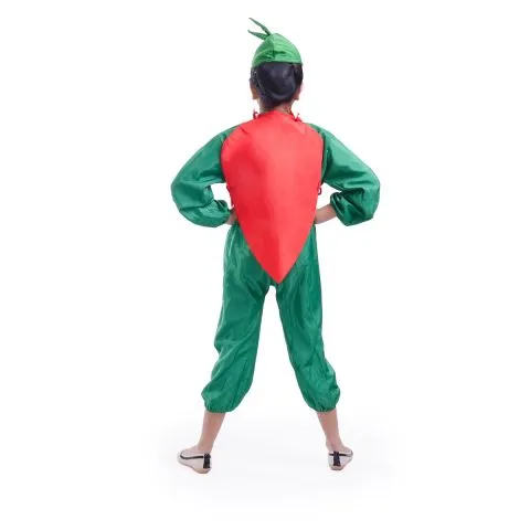 Green Chilli dress for boys and Girls for Fancy dress competitions