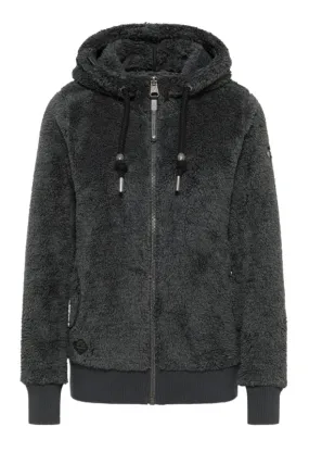Grijs warm vest | Ragwear sweatshirt Vilma dark grey