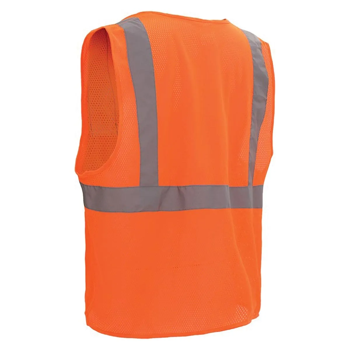 GSS Safety ANSI 2 Standard Mesh Zipper Hi-Vis Safety Vest