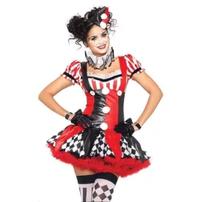 Harlequin Clown Costume - Leg Avenue