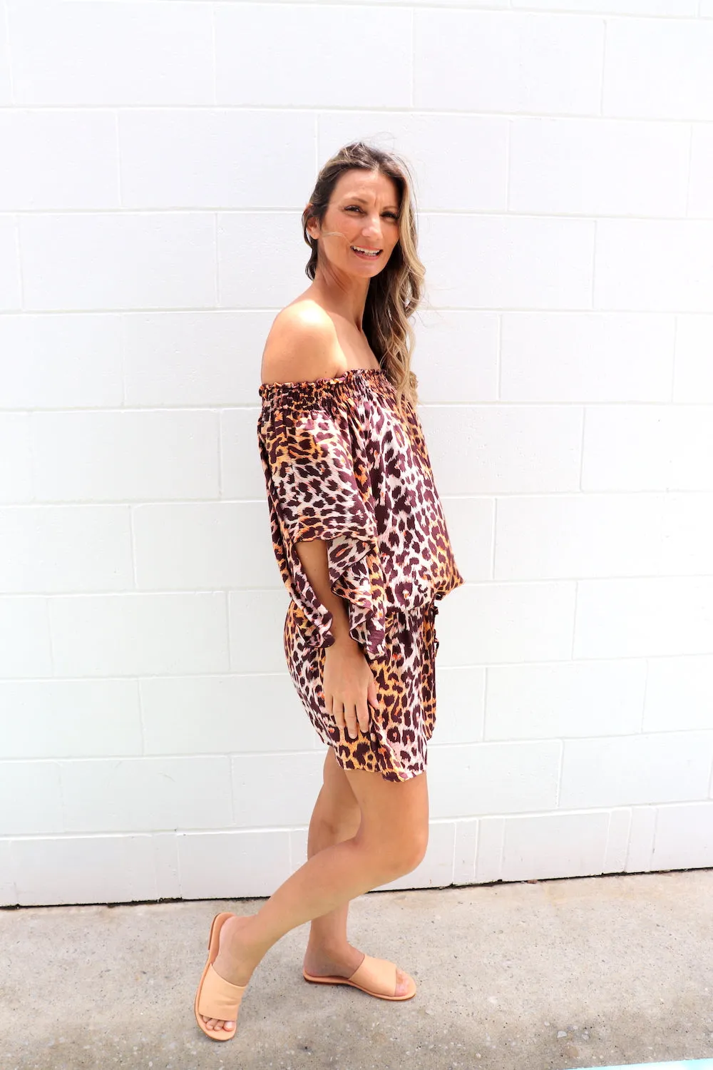 Holiday Dreaming Short Beach Dress/Top In Malawi