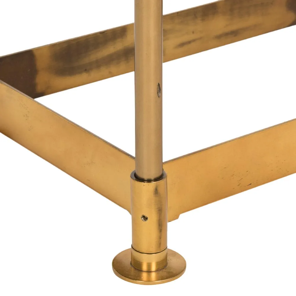 Hollow 80" 4-Hook Coat Rack with Umbrella Stand