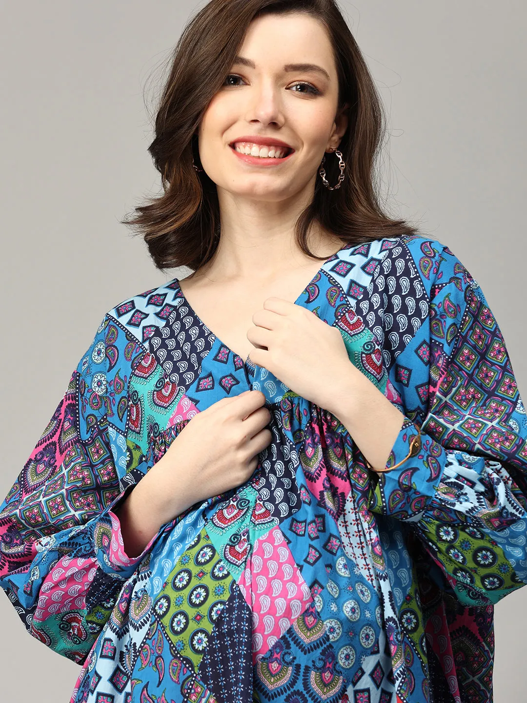Hue-La-La Maternity and Nursing Dress