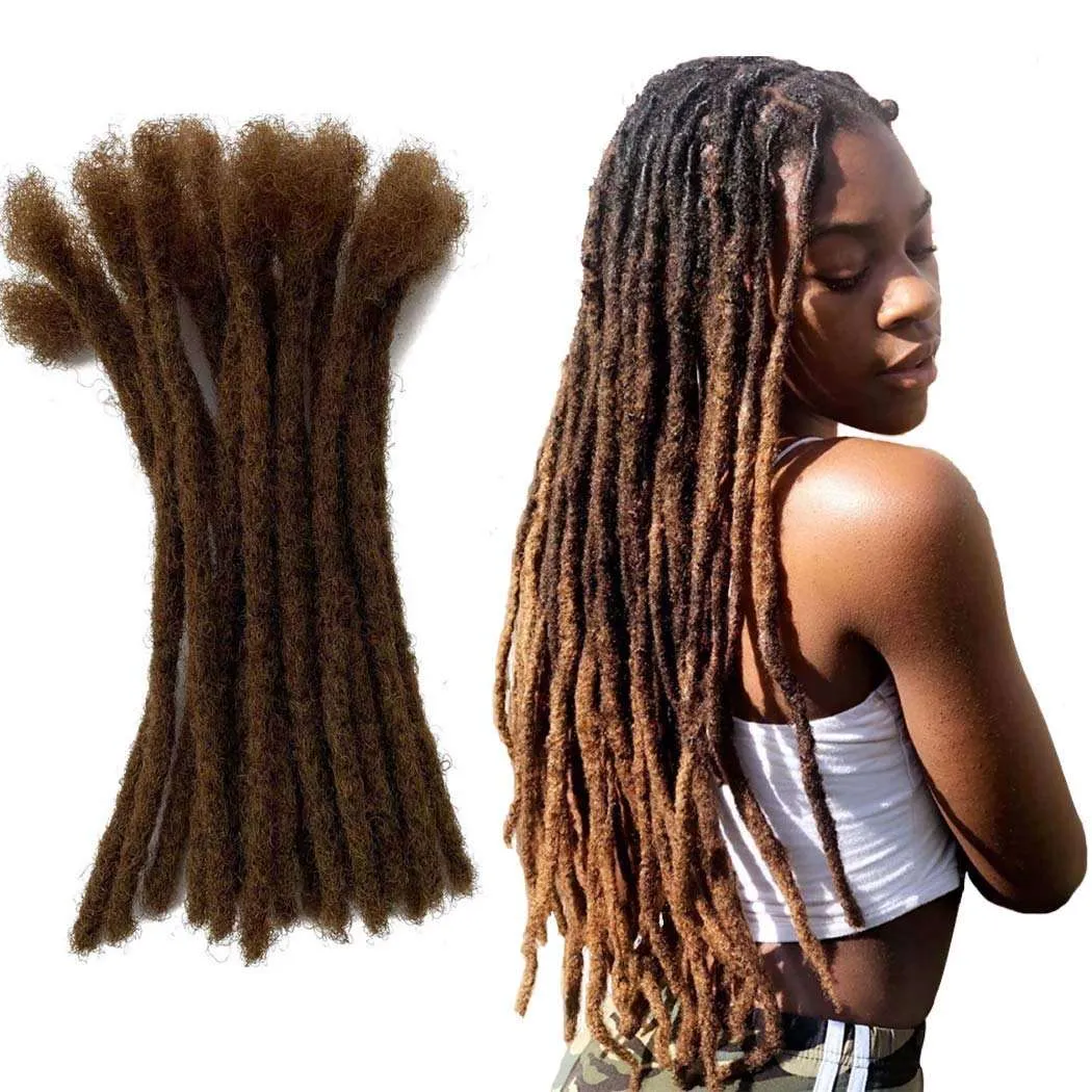 Human Hair Permanent Dreadlocks Extension